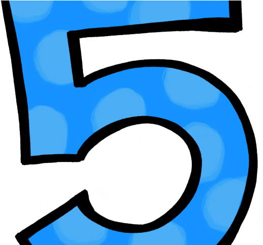 Png Black And White Download 5 Clipart Fifth Clipart Number 5 Frozen Transparent Png Full Size Clipart 982470 Pinclipart