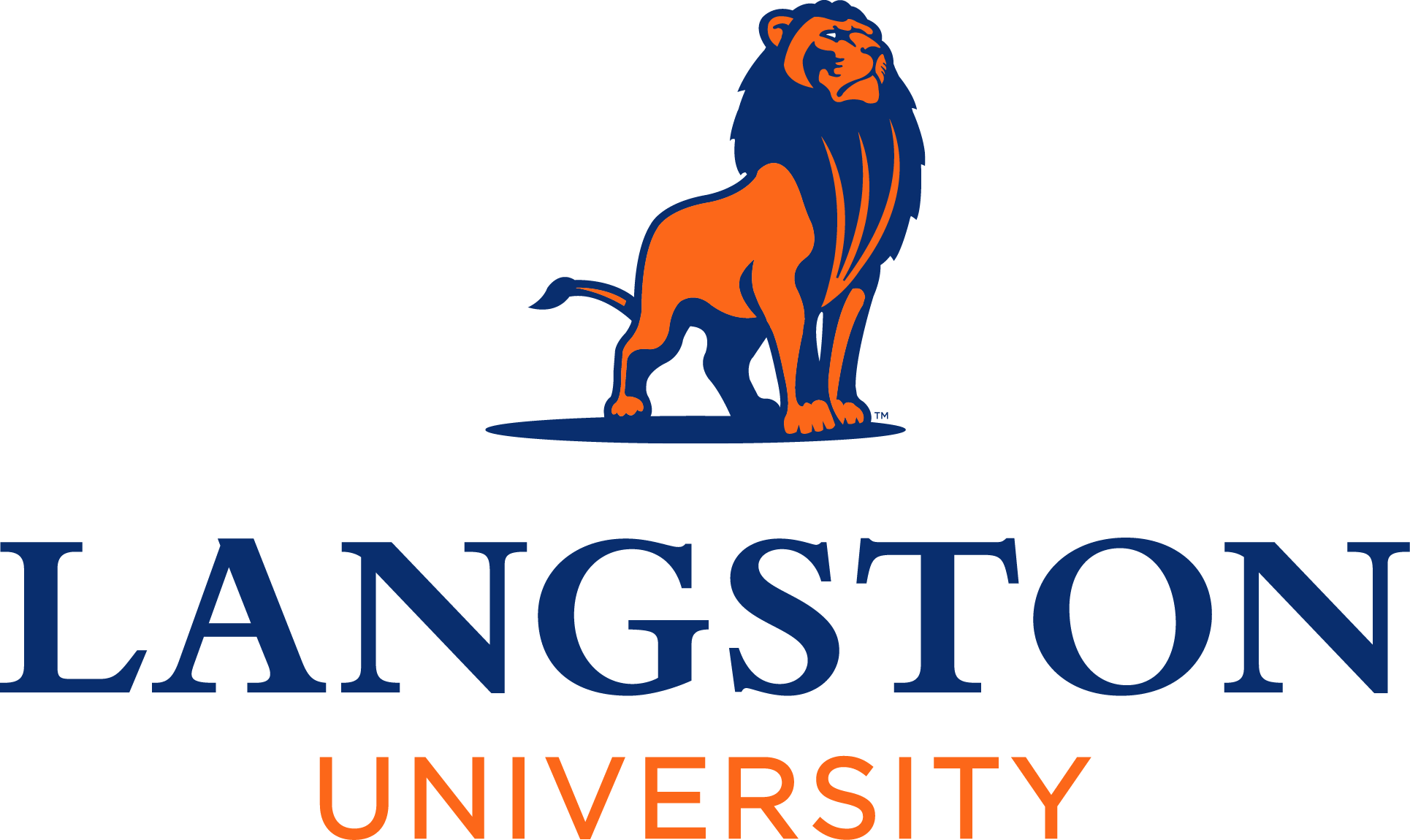 Langston University Master Of Science In Rehabilitation - Langston University Logo Clipart (1930x1150), Png Download