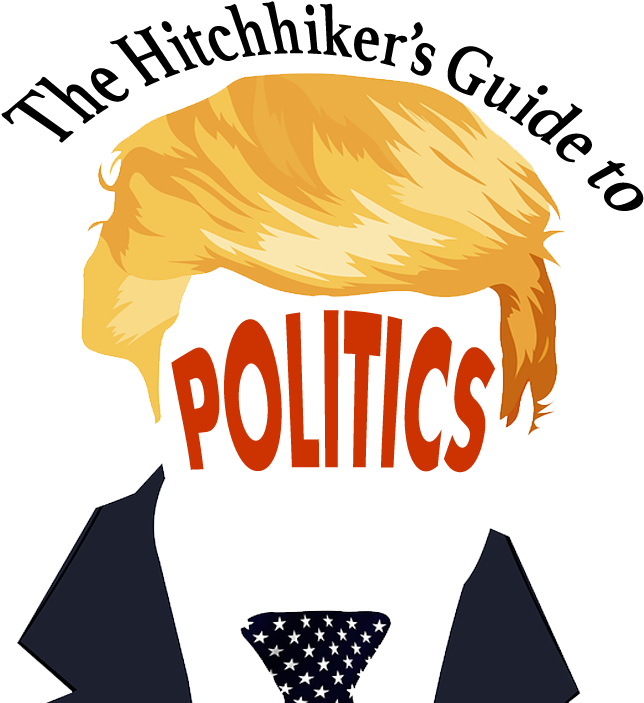 The Hitchhiker's Guide To Politics Clipart (833x720), Png Download