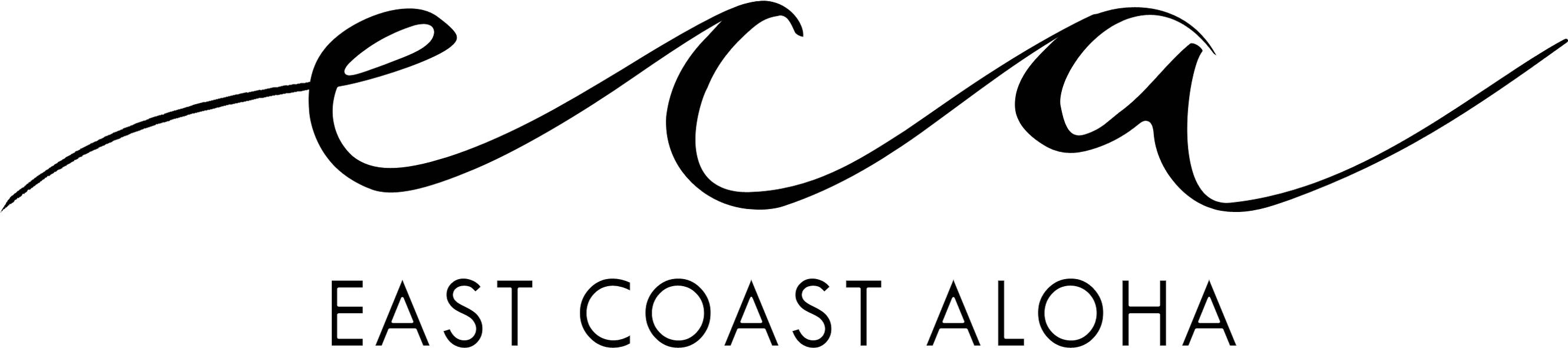 East Coast Aloha Logo Clipart (2680x610), Png Download