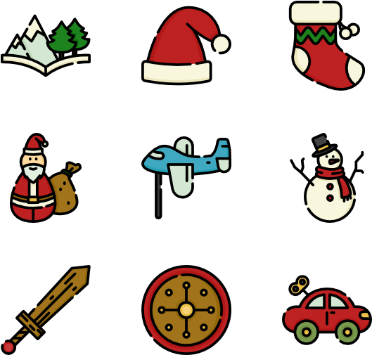 Christmas Toys - Toy Clipart (600x564), Png Download