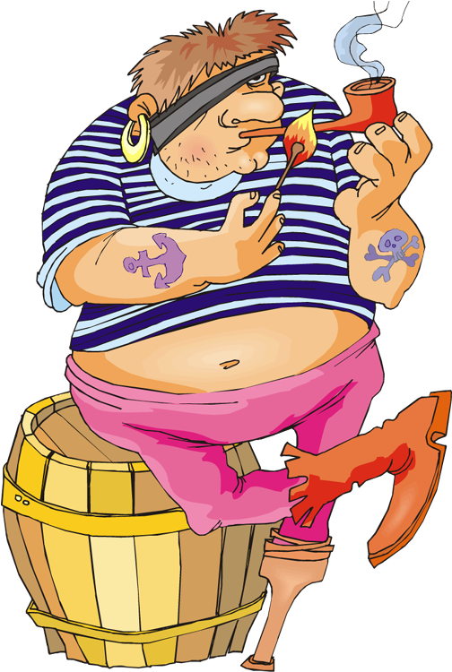 Publicat De Eu Ciresica La - Pirate Clipart (534x804), Png Download