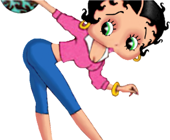 Diver Clipart Diva - Betty Boop Bowling - Png Download (640x480), Png Download