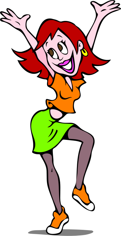 Free Architetto Ragazza Rossa - Shake Your Body Clipart - Png Download (412x800), Png Download