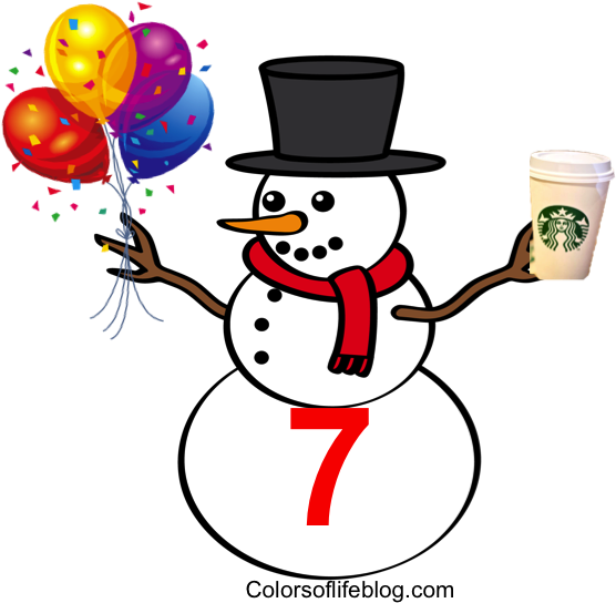In Celebration Of The New Year And It Being My Birthday - Frosty Muñeco De Nieve Clipart (568x561), Png Download