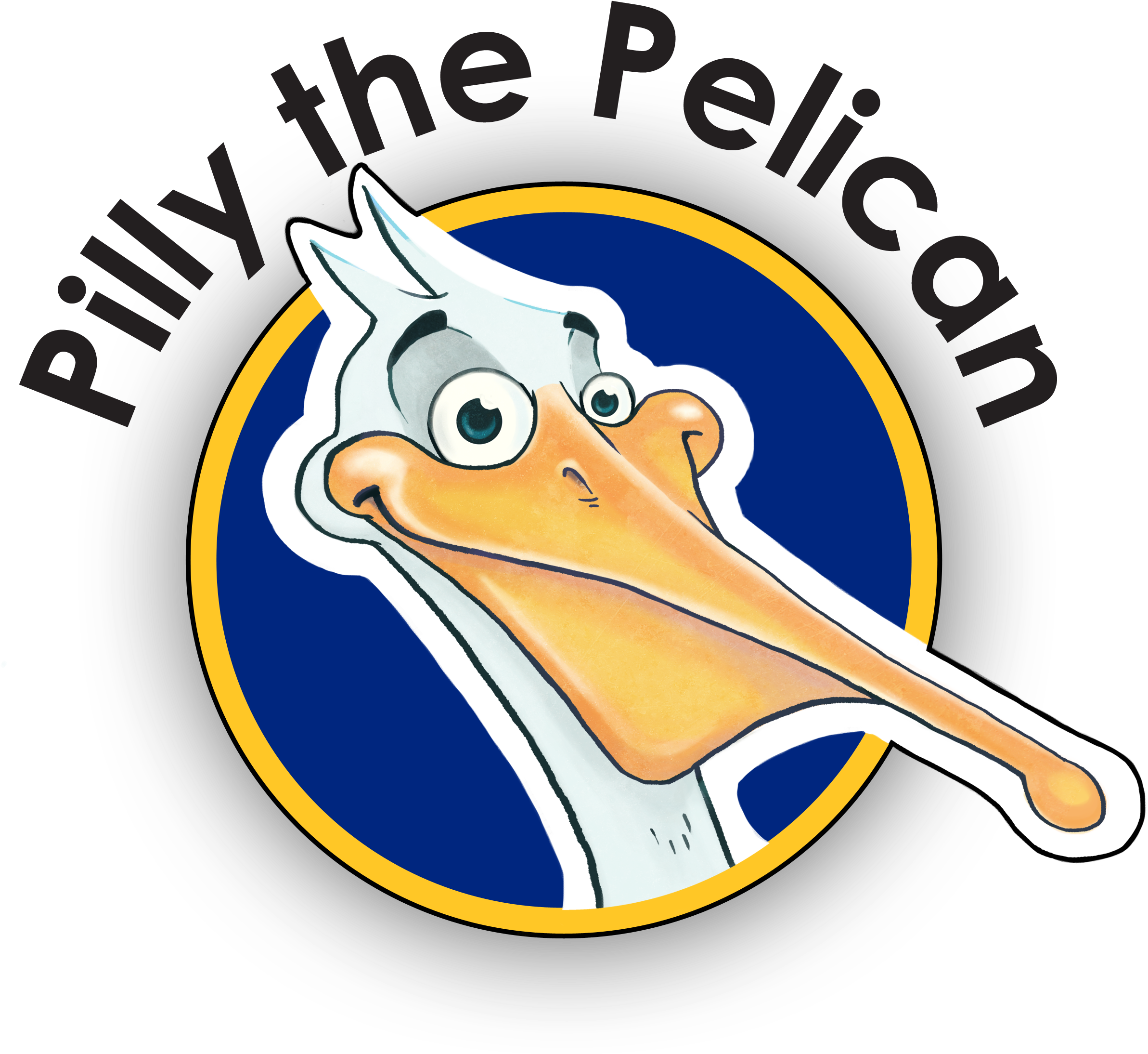 Pilly The Pelican Children's Books - Together We Can Change The World Clipart (2480x2480), Png Download