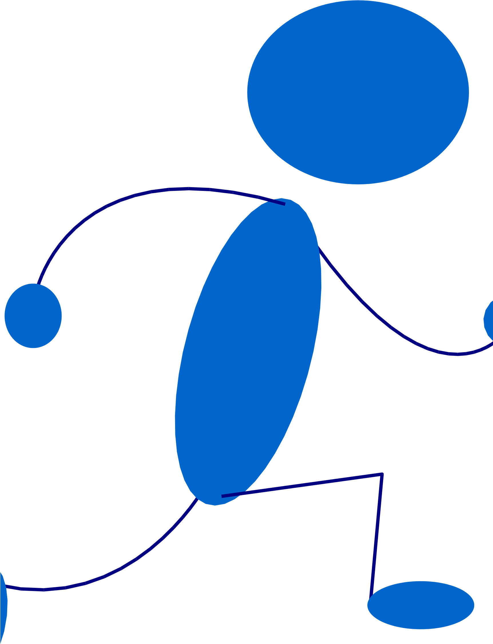 As To Whether I'll Finish It The Jury Is Still Out - Blue Man Clip Art - Png Download (1722x2400), Png Download