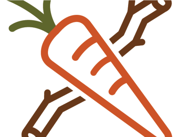 Oregon Clipart Carrot - Carrot And Stick Clip Art - Png Download (640x480), Png Download