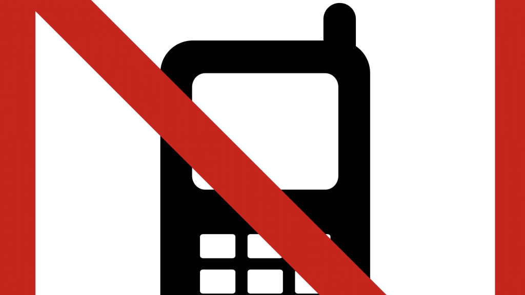 No Cellphones Backstage For Accountants After Oscar - Don T Use Phone Icon Clipart (1024x576), Png Download