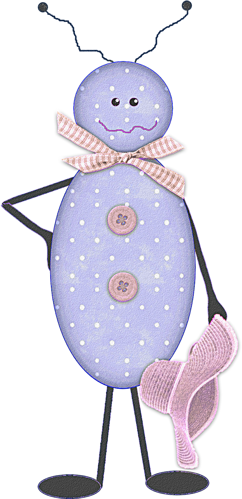 Lady Blue Bug Clip Art Png Download Full Size Clipart (985936