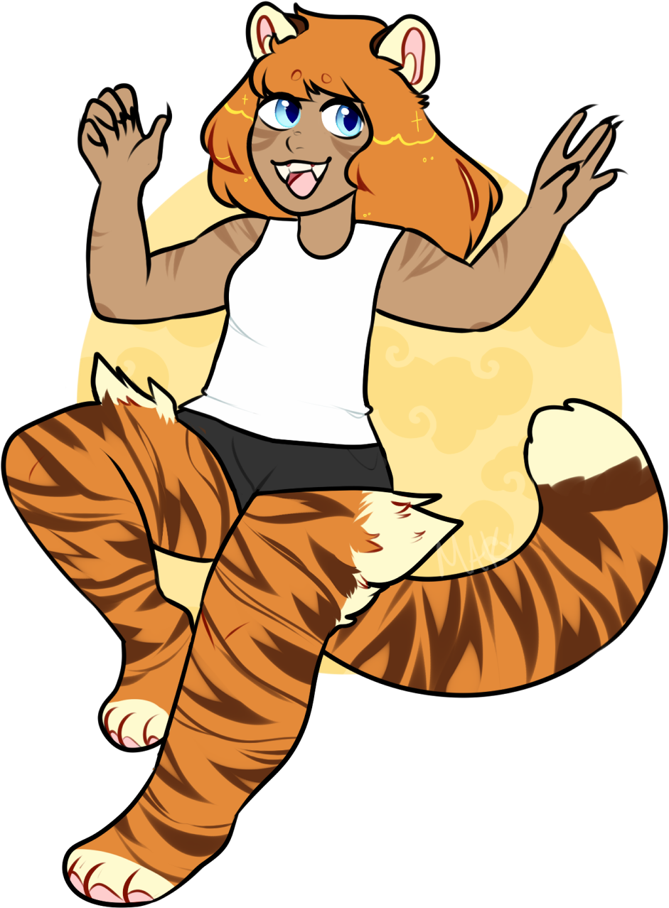 [p] Running In The 90s - Rakasha: Legend Of The Hindi Tiger Demon Clipart (1000x1386), Png Download