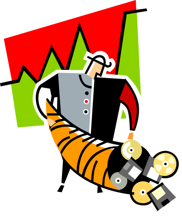 Vector Illustration Of Cornucopia Horn Of Plenty With - Information Clipart (588x700), Png Download