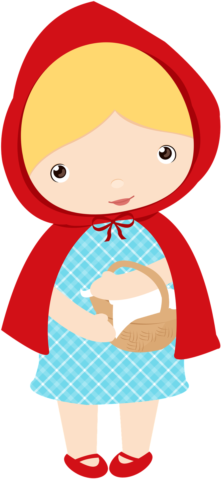 Minus Red Riding Hood, Little Red Ridding Hood, Silhouette - Clip Art For Little Red Riding Hood - Png Download (900x1746), Png Download