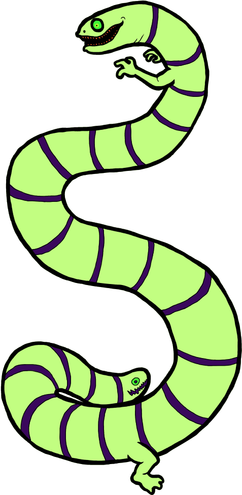 The Midgaheim Bestiary Boogeymen Clipart (500x1000), Png Download