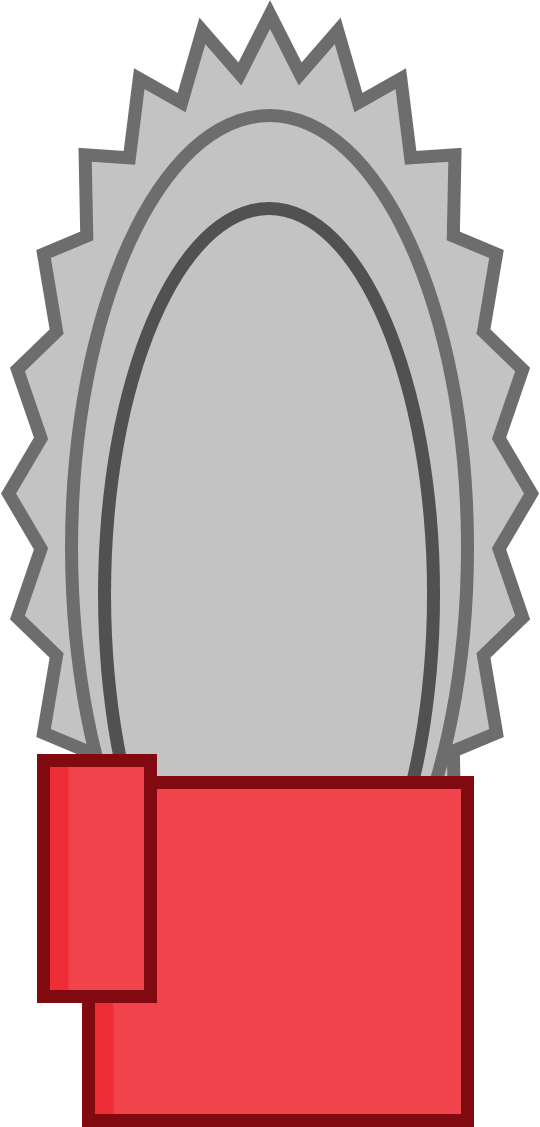 Finalized Chainsaw Body - Portable Network Graphics Clipart (540x1127), Png Download