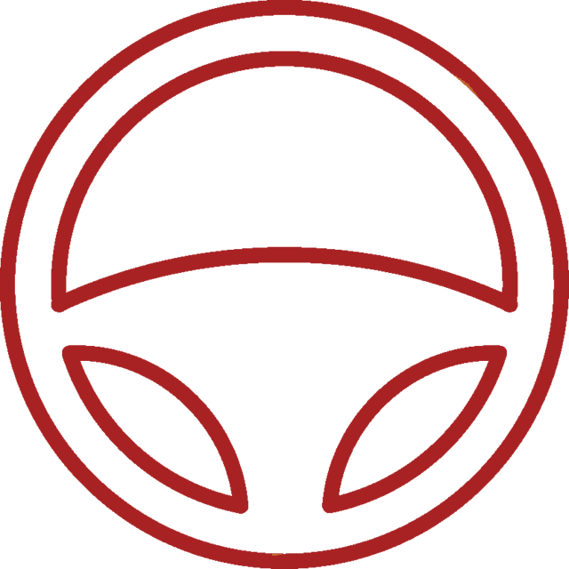 Steering Wheel Icon - Steering Wheel Clipart (640x640), Png Download