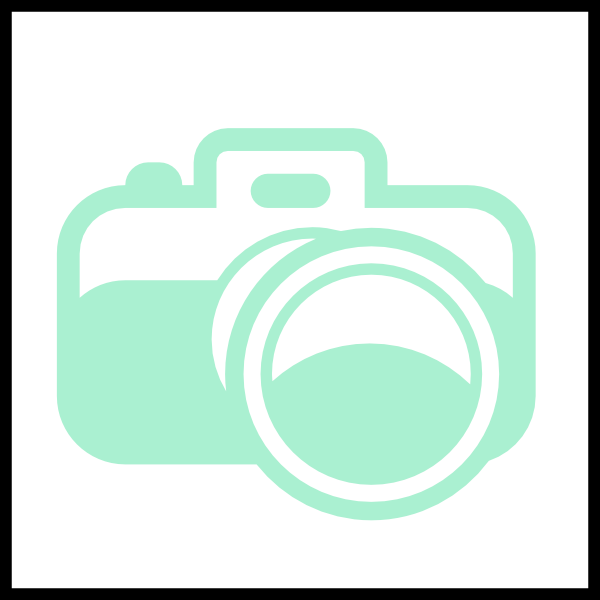 Mint Picture Camera Clip Art - Photography Camera Clipart Png Transparent Png (600x600), Png Download