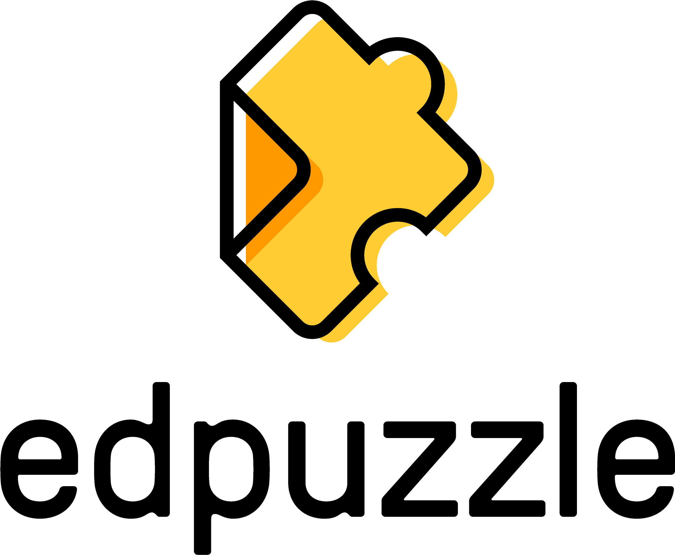 Vertical-logo - Edpuzzle Clipart (3481x3296), Png Download