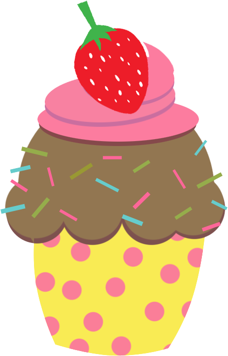 Wow, Isn't It Yummy To Look At I Love The Strawberry - Digital Art Clipart (463x724), Png Download