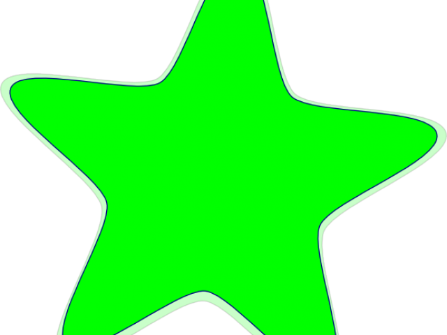Lime Clipart Green Stars - Png Download (640x480), Png Download