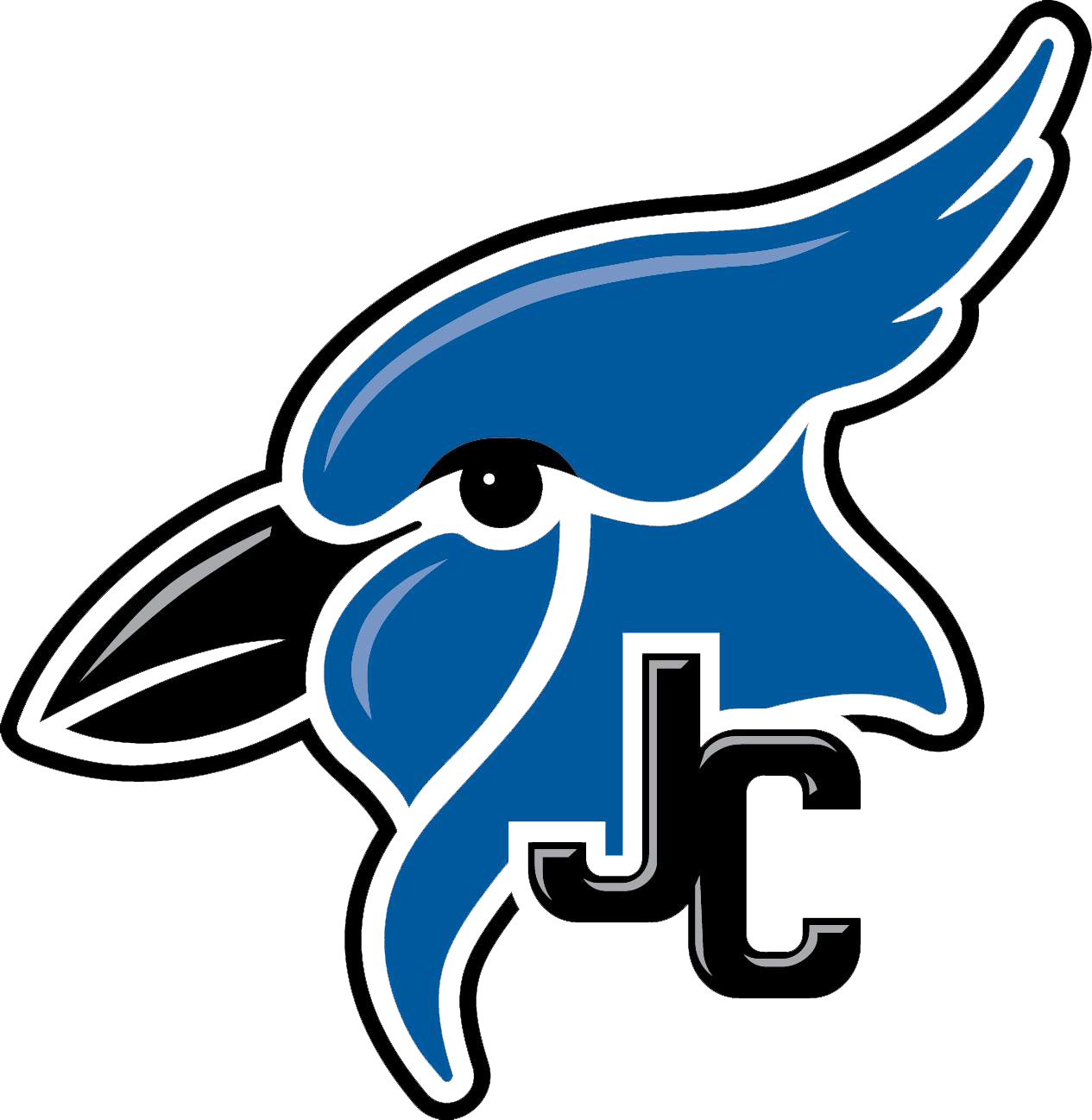 Junction City Bluejays - Junction City High School Blue Jay Clipart (1265x1298), Png Download