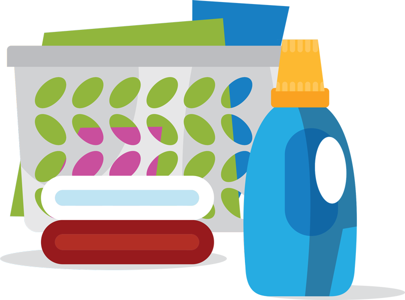 Cold Snap - Laundry Clipart (800x593), Png Download