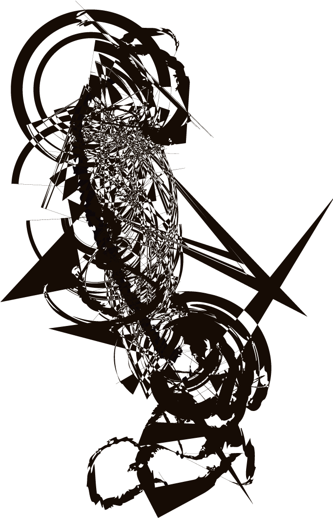 Abstract By Guillaume Davasse - Illustration Clipart (800x1215), Png Download