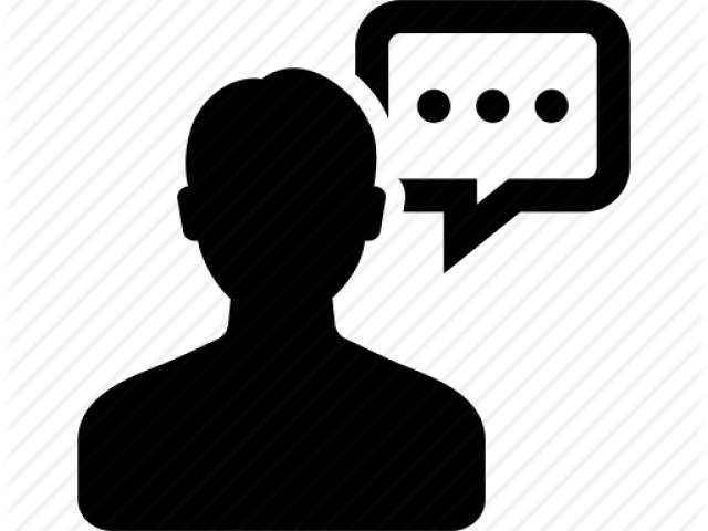 Person Icons Speech Bubble - Speech Clipart (640x480), Png Download