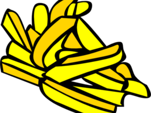 Chips Clipart Sweet Potato Fry - Junk Food Coloring Page - Png Download (640x480), Png Download