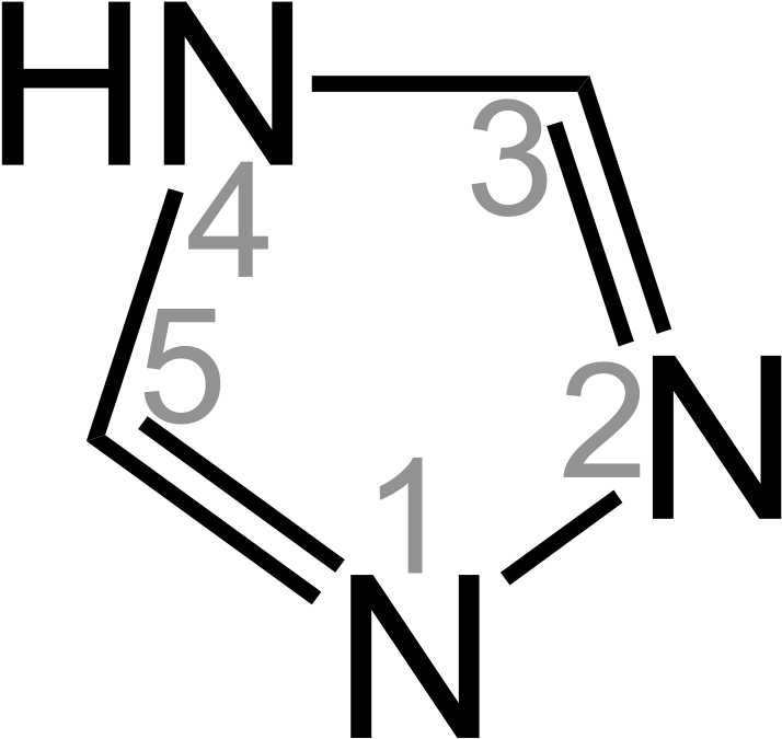 4h 1,2,4 Triazole Structural Formulav - 4h 1 2 4 Triazole Clipart (792x768), Png Download