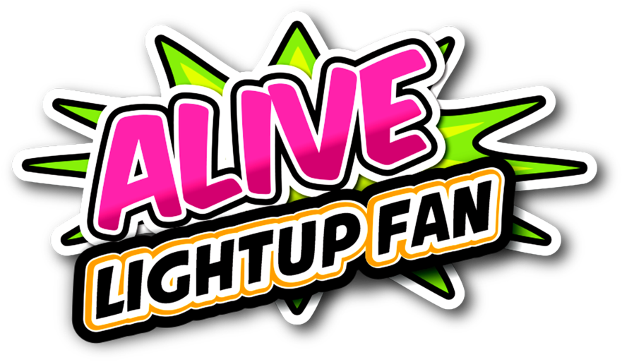 Alive Animated Fan Logo - Logo Clipart (1000x714), Png Download