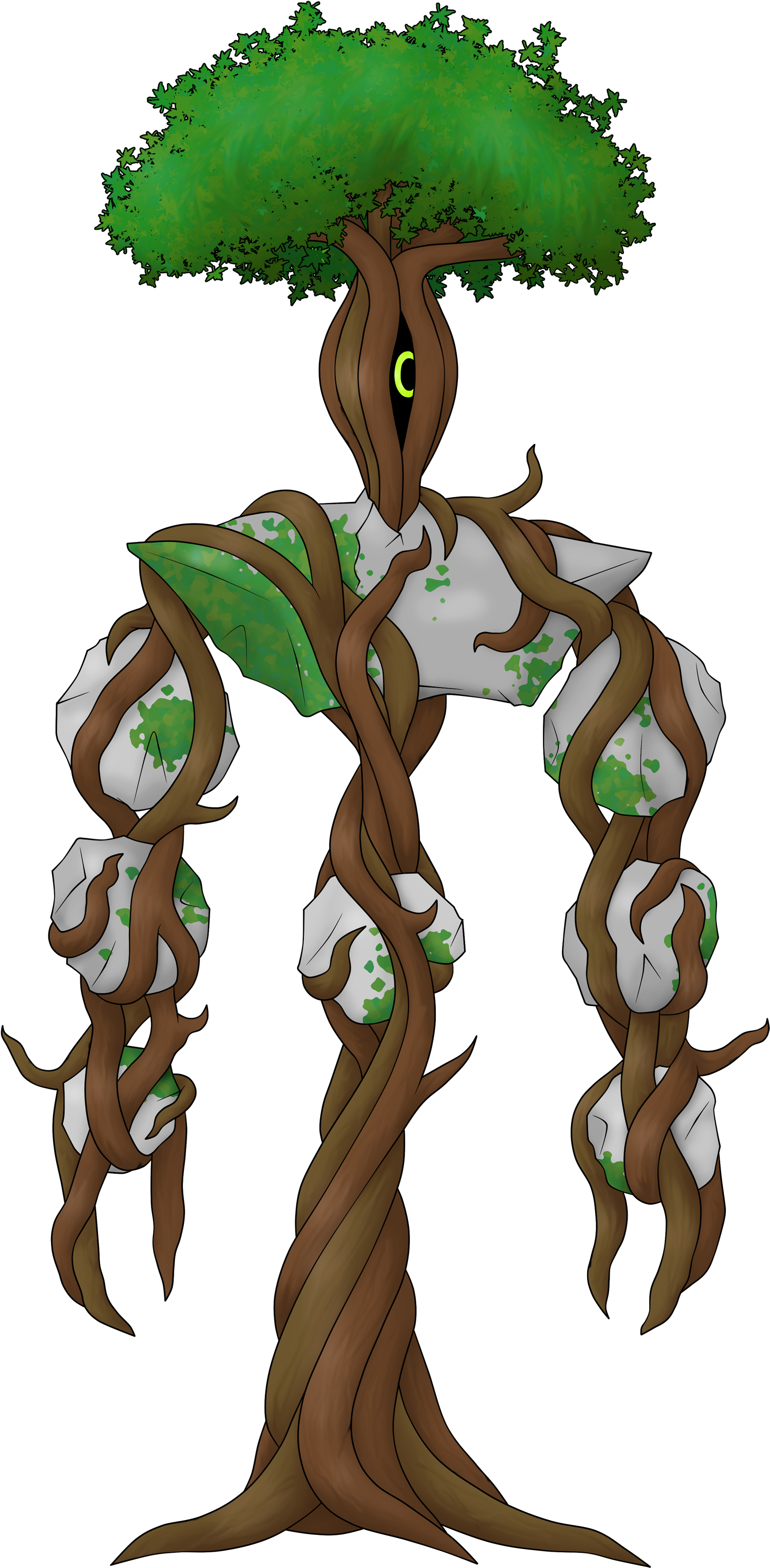 Show And Tell Show And Tell A Treant Ent But They Grow - Artist Clipart (1807x3000), Png Download