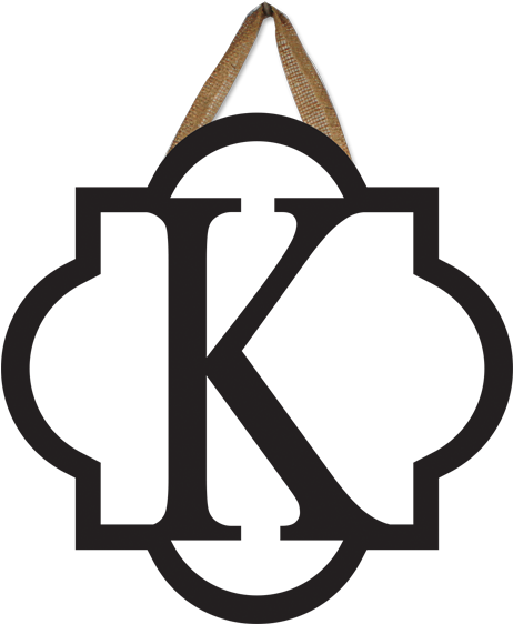 Quad Letters Southern Crafty Quadquatrefoil - Machine Embroidery Clipart (510x652), Png Download