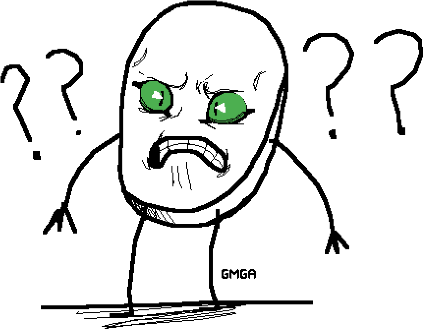 Confusion Will Be My Epitaph, - Cartoon Clipart (1000x1000), Png Download