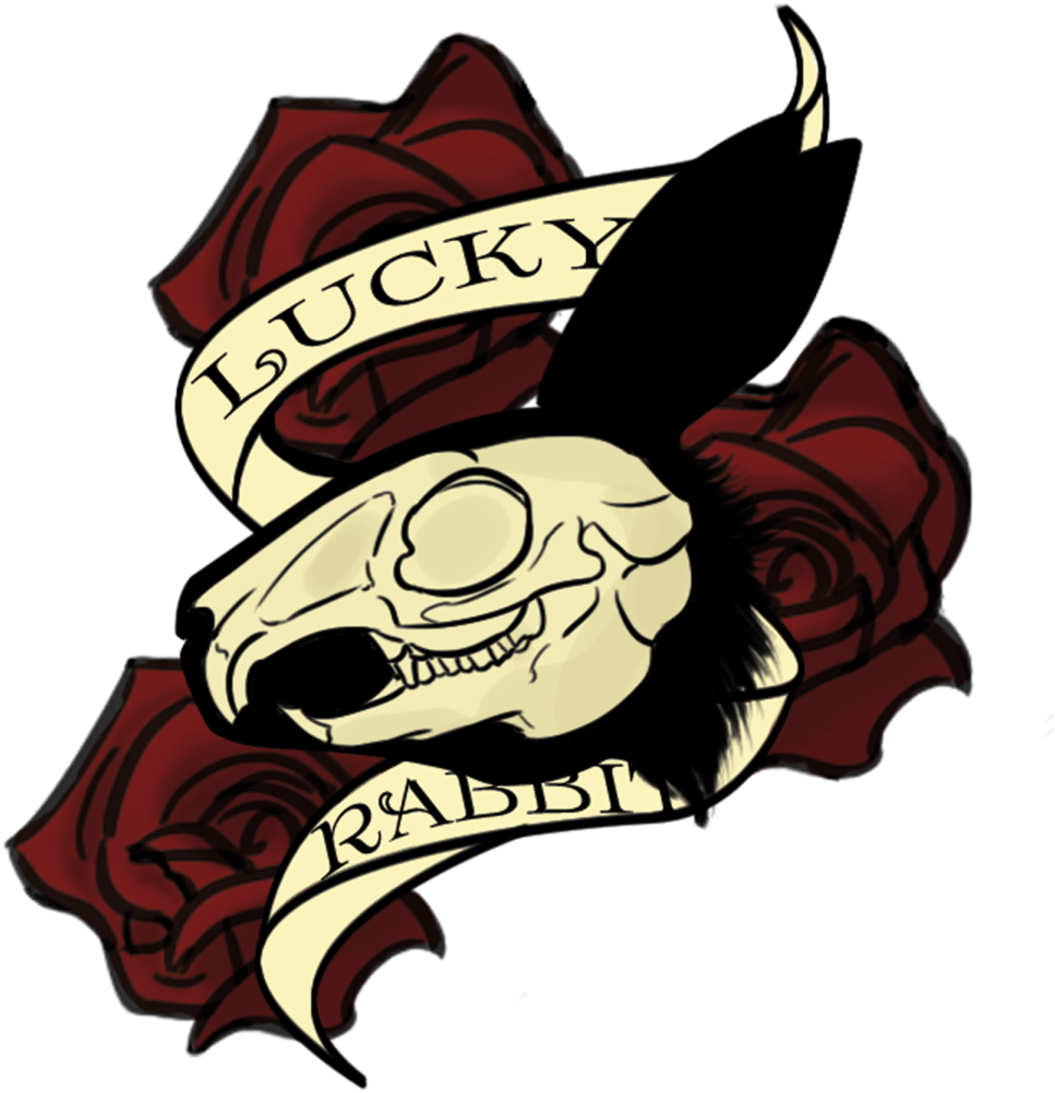 Png Free Download Day Rabbit Skull By - Drawing Clipart (1024x1022), Png Download