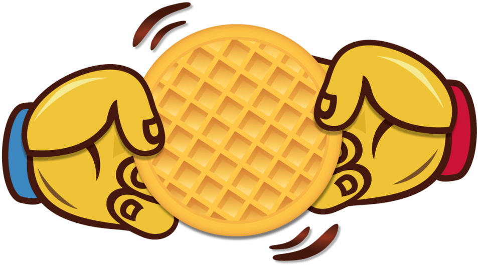Eggoji Emoji Party April Golightly Leggo My - Eggo Clipart (980x980), Png Download