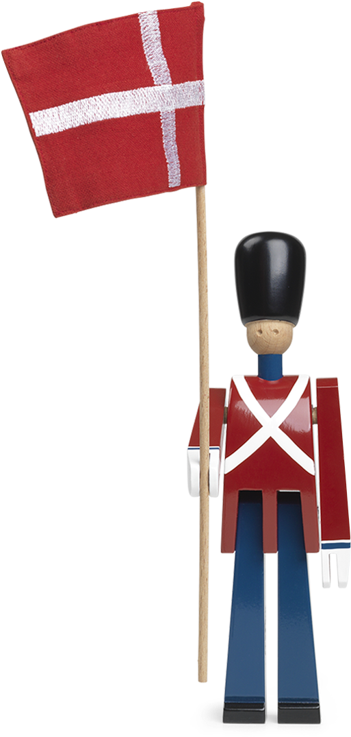 Kay Bojesen Guardsman Textile Flag - Kay Bojesen Clipart (1000x1000), Png Download