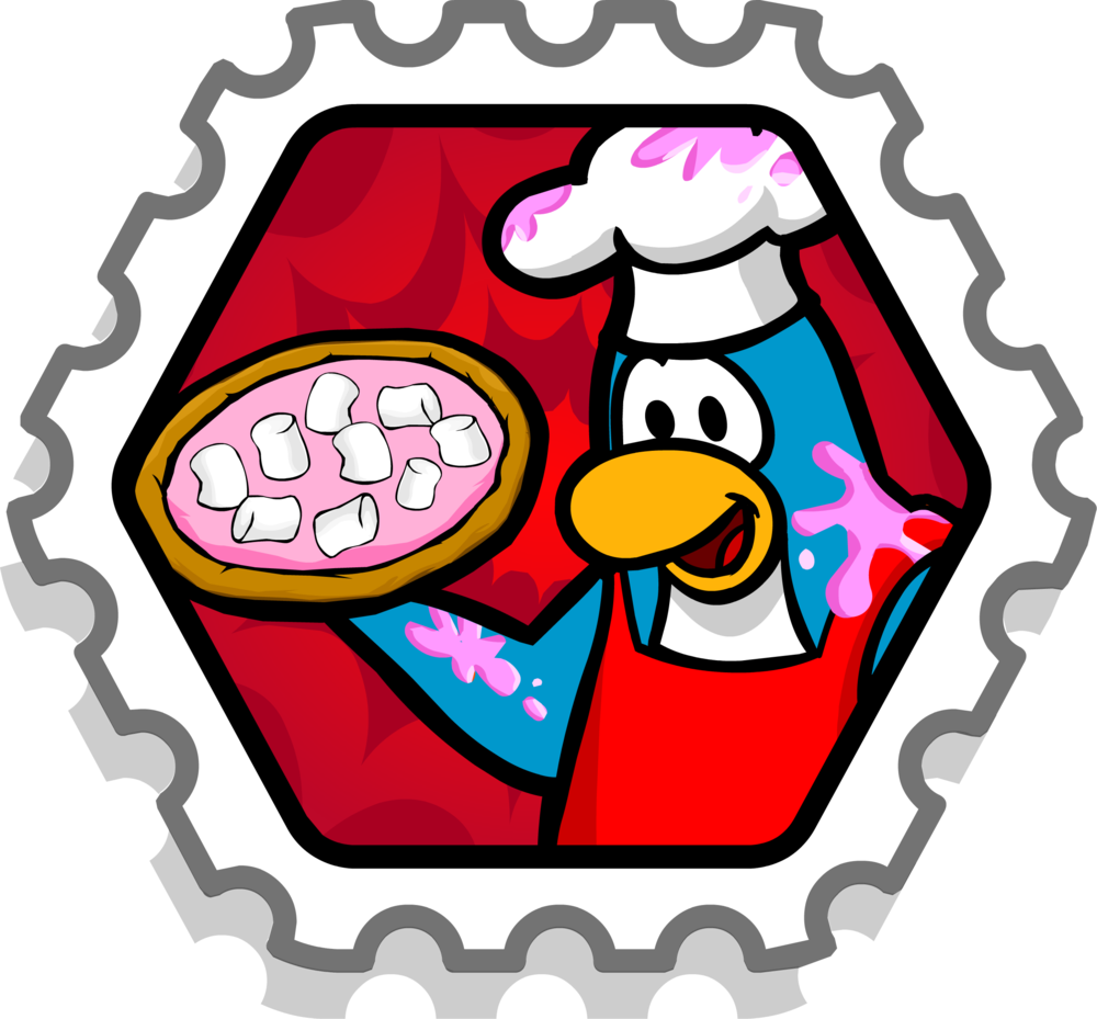 Club Penguin's Hardest Stamps - Club Penguin Ace Pilot Stamp Clipart (1000x929), Png Download