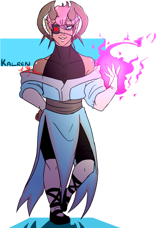 “ Kalren By Honey Bee Fan Demon I Made For - Cartoon Clipart (704x1007), Png Download