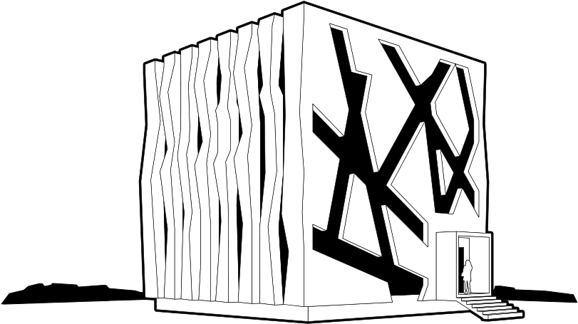 Green Cube - Architektur Würfel Clipart (800x484), Png Download