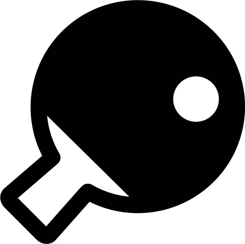 Pilot Clipart Table Captain - Table Tennis - Png Download (981x980), Png Download