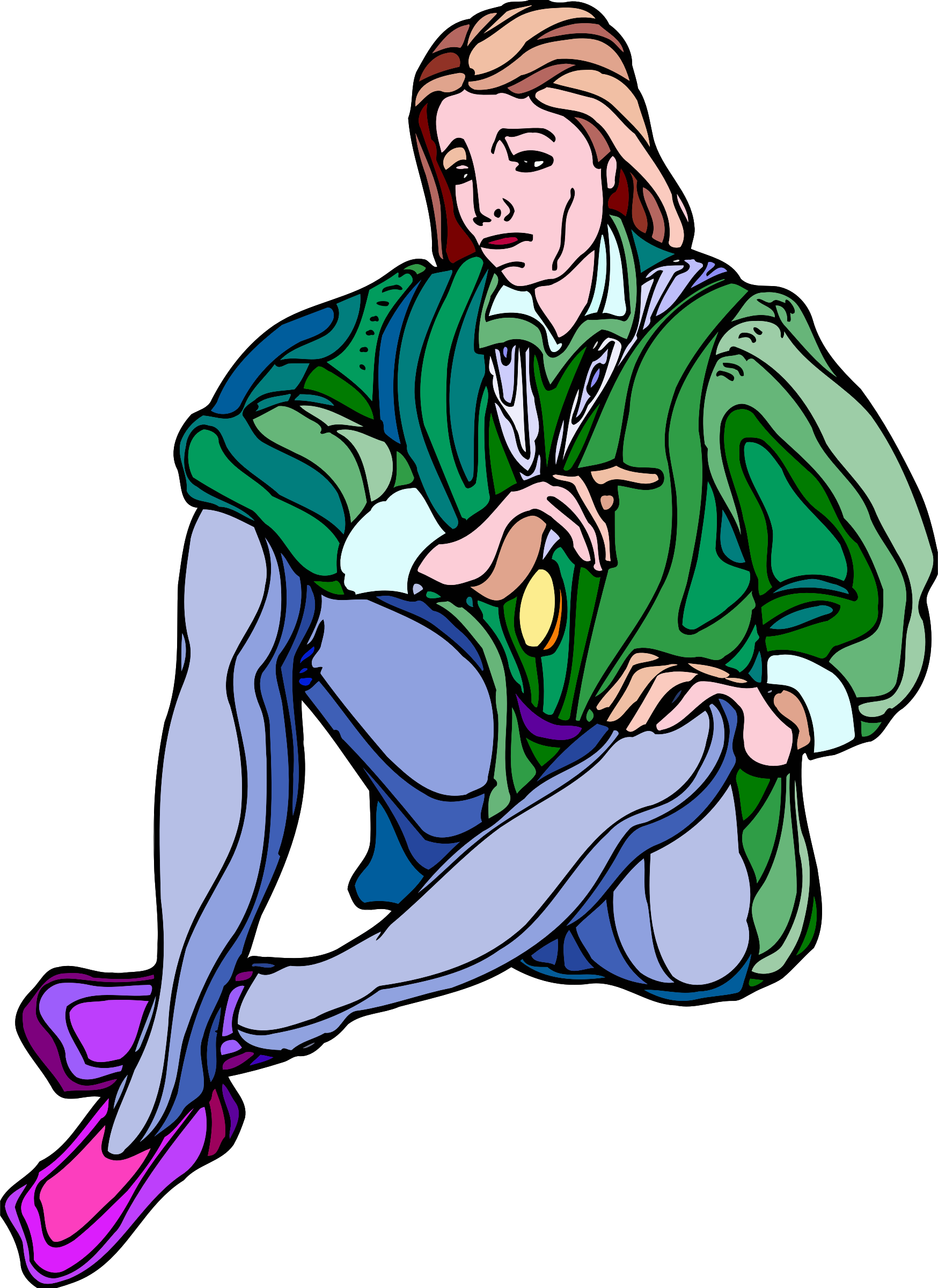 Big Image - Hamlet Characters Png Clipart (1748x2400), Png Download