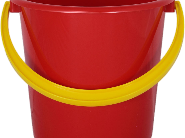 Bucket Clipart Plastic Bucket - Bucket - Png Download (640x480), Png Download