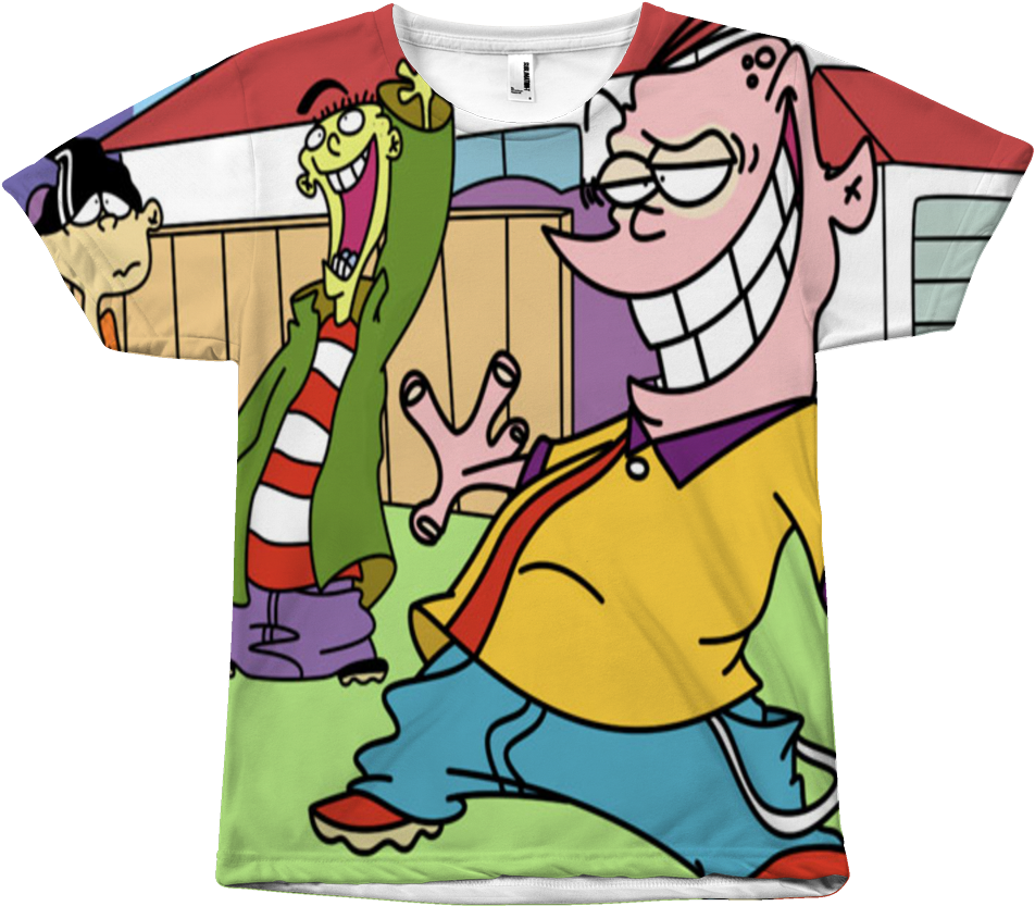 Tshirt Clip 90's Jpg Library Library - Cartoon - Png Download (1024x1024), Png Download