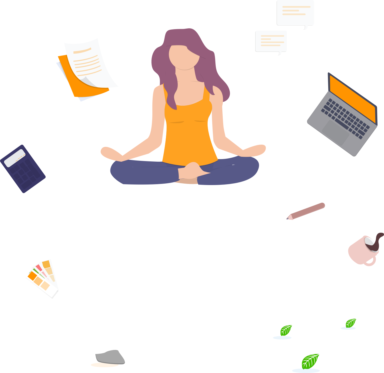 Capitalize On Your Knacks - Sitting Clipart (1328x1292), Png Download