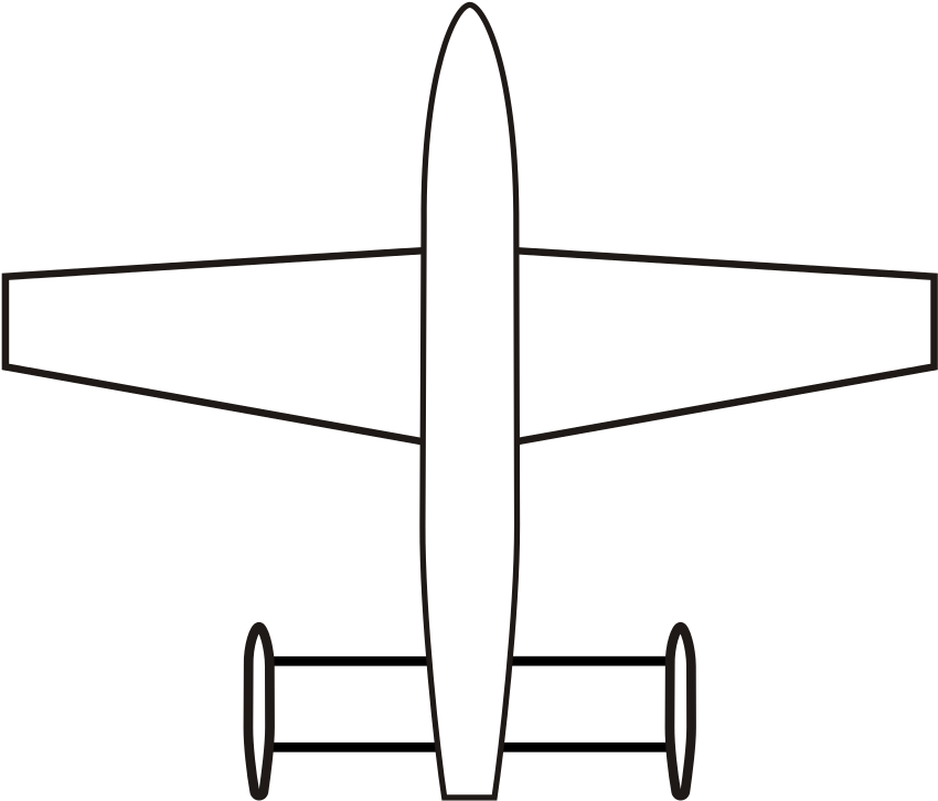 Tail Twin Tailplane Mounted - Aircraft Lavatory Clipart (908x768), Png Download