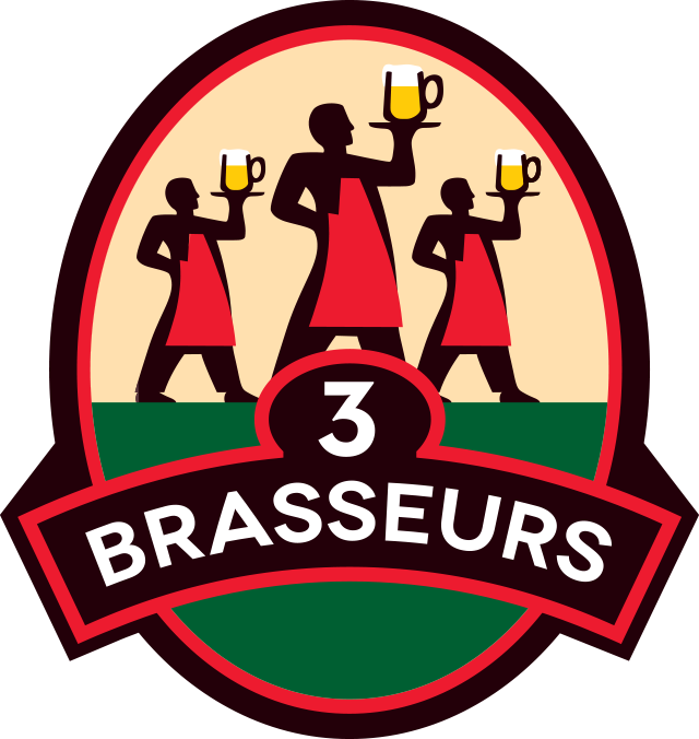 3 Brasseurs - Trois Brasseurs Clipart (640x676), Png Download