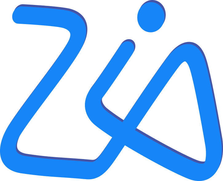 Zia Logo - Zoho Office Suite Clipart (725x586), Png Download