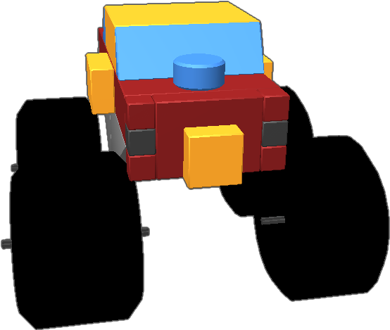 Montser Jam Iron Man - Model Car Clipart (768x768), Png Download