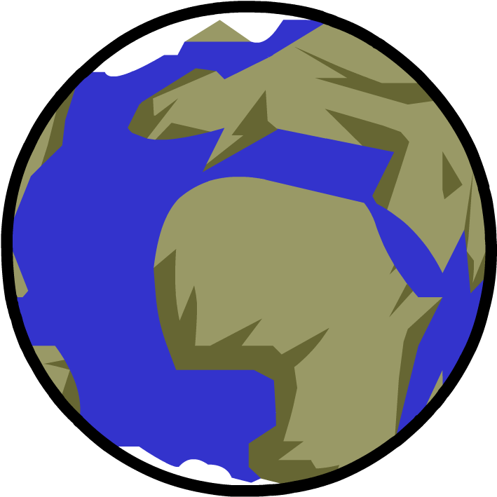 Earth - 8 Bit Earth Transparent Clipart (880x880), Png Download